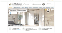 Desktop Screenshot of jouwmaatkast.nl
